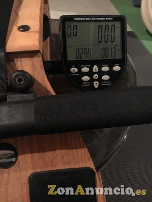Waterrower regadora de agua natural con monitor S4
